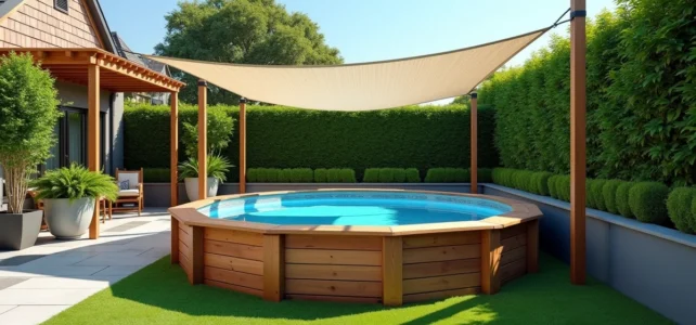 10 astuces élégantes pour habiller le contour de votre piscine hors sol 10 astuces élégantes pour habiller le contour de votre piscine hors sol